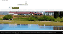 Desktop Screenshot of elgalpondelglaciar.com.ar